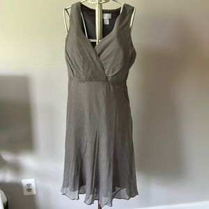 JCrew silk chiffon dress- Size 16